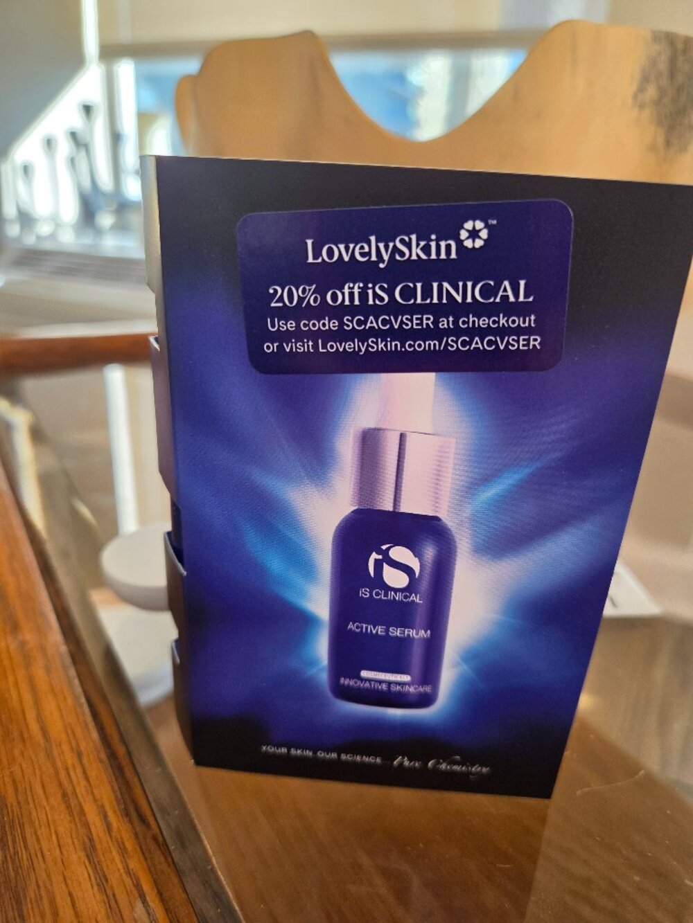 IS clinical active serum 0.12 ounces NEW